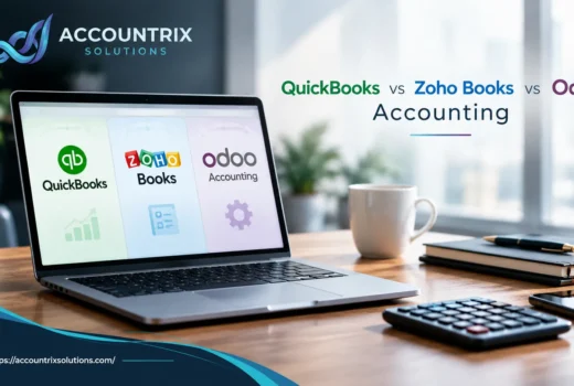 QuickBooks vs Zoho Books vs Odoo Accounting