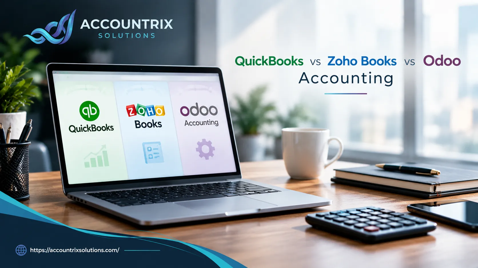 QuickBooks vs Zoho Books vs Odoo Accounting