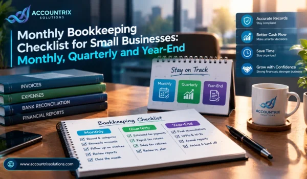Monthly Bookkeeping Checklist for Small Businesses