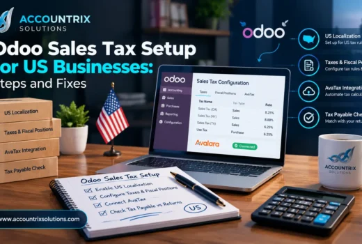 Odoo Sales Tax Setup
