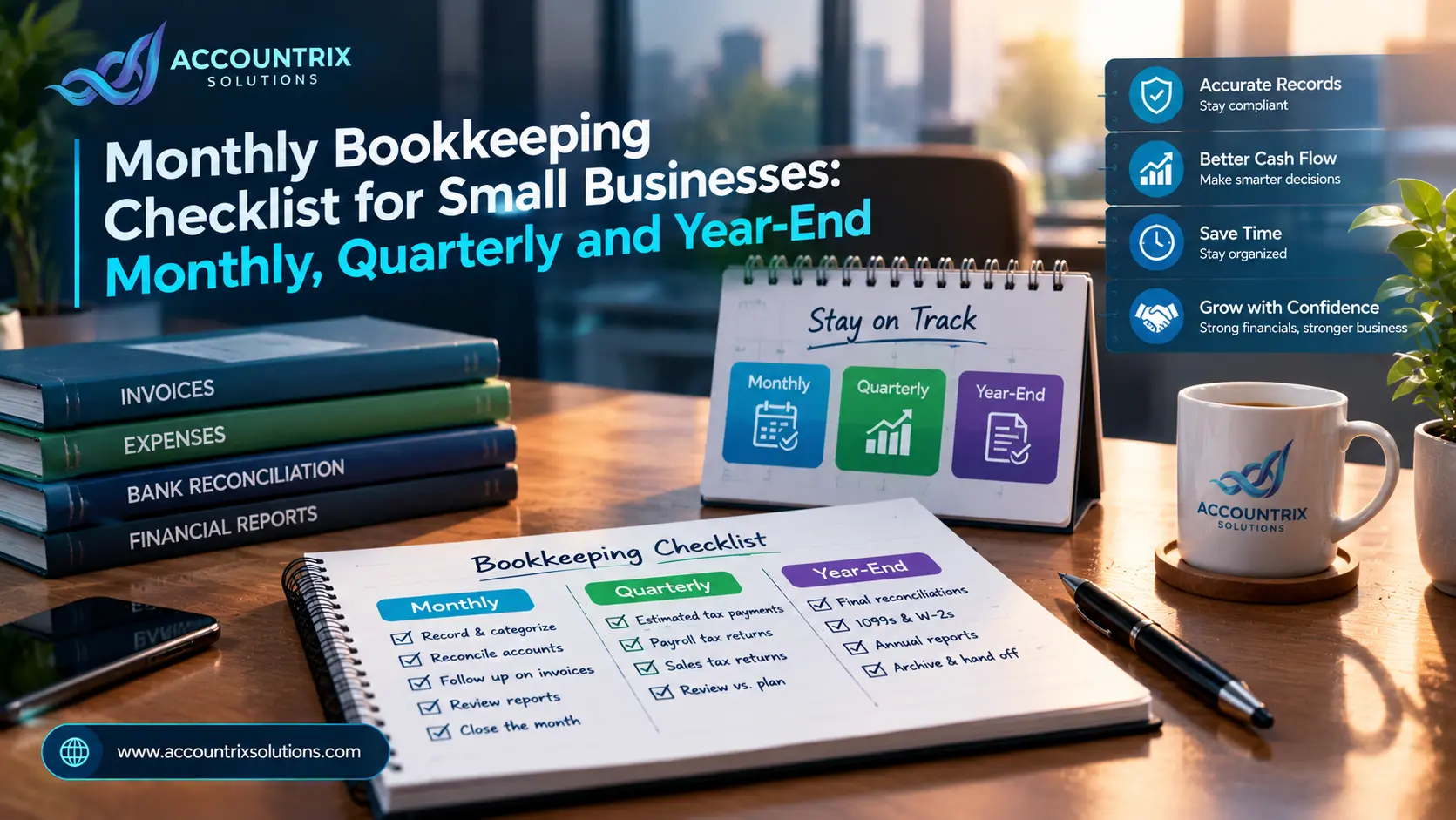 Monthly Bookkeeping Checklist for Small Businesses