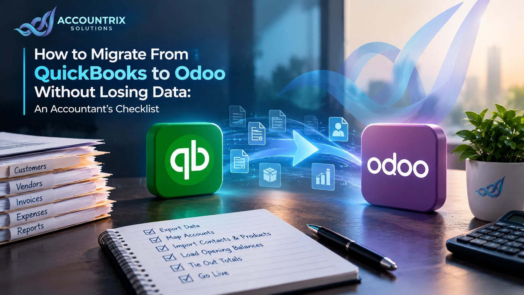 How to Migrate From QuickBooks to Odoo Without Losing Data